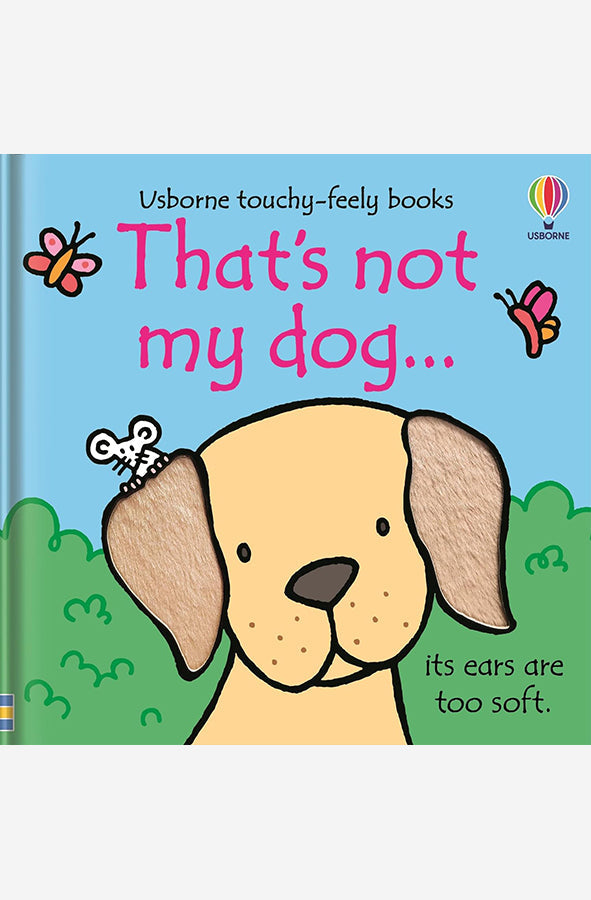 Book cover of That's not my dog... by Fiona Watt and Rachel Wells at Wild and the Sage, Galle, Sri Lanka
