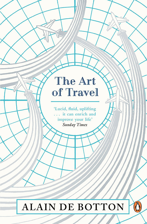 Book cover of The Art of Travel by Alain de Botton at Wild and the Sage, Galle, Sri Lanka