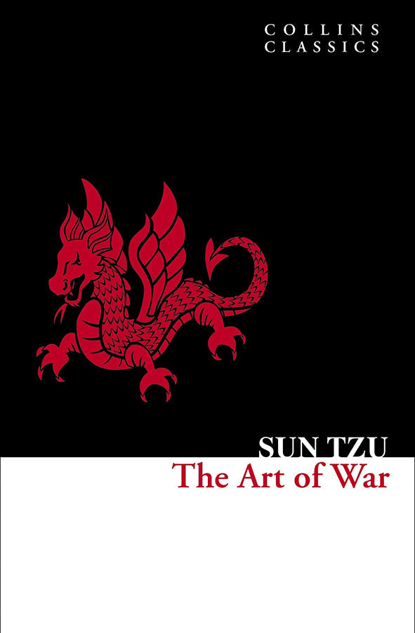 Book cover of The Art of War by Sun Tzu at Wild and the Sage, Galle, Sri Lanka