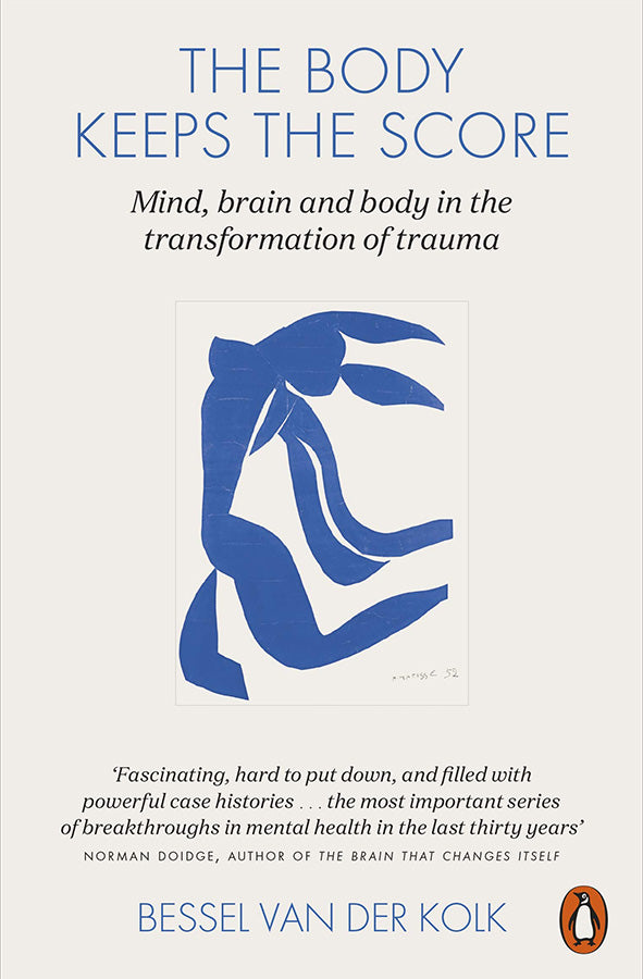 Book cover of The Body Keeps the Score by Bessel van der Kolk at Wild and the Sage, Galle, Sri Lanka