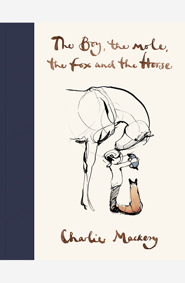 Book cover of The Boy, The Mole, The Fox, and The Horse by Charlie Mackesy at Wild and the Sage, Galle, Sri Lanka
