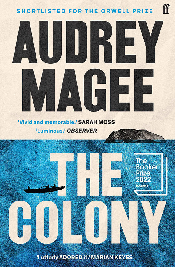 Book cover of The Colony by Audrey Magee at Wild and the Sage, Galle, Sri Lanka