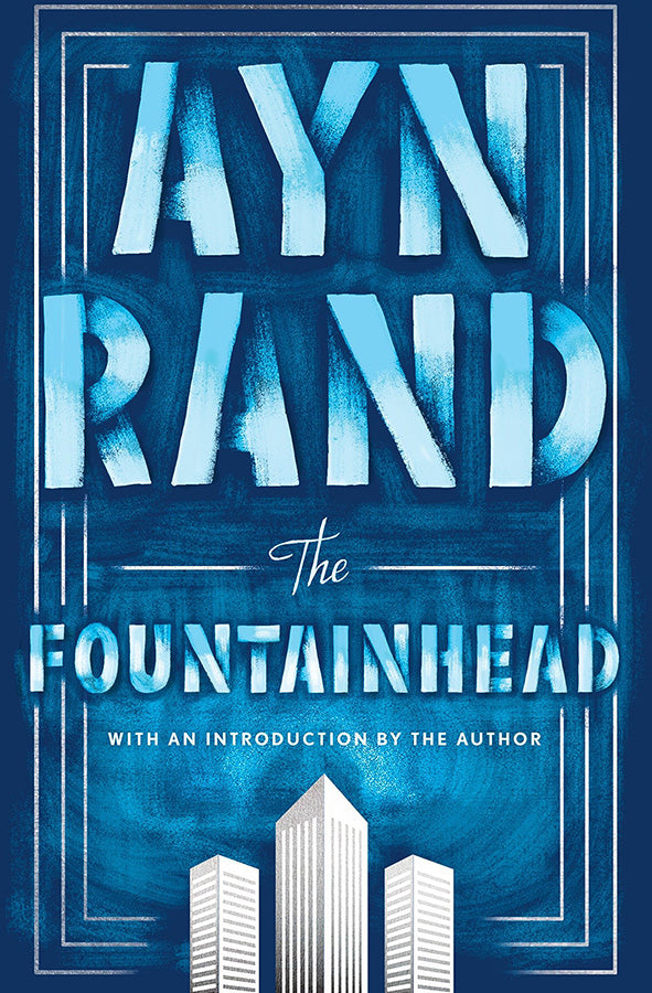 Book cover of The Fountainhead by Ayn Rand at Wild and the Sage, Galle, Sri Lanka