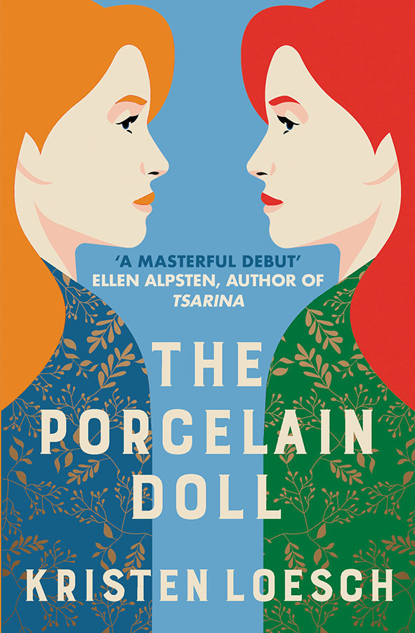 Book cover of The Porcelain Doll by Kristen Loesch at Wild and the Sage, Galle, Sri Lanka
