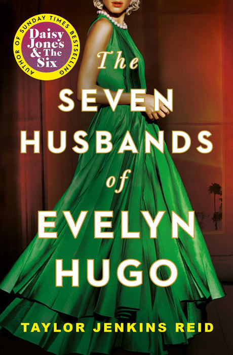 Book cover of The Seven Husbands of Evelyn Hugo by Taylor Jenkins Reid at Wild and the Sage, Galle, Sri Lanka