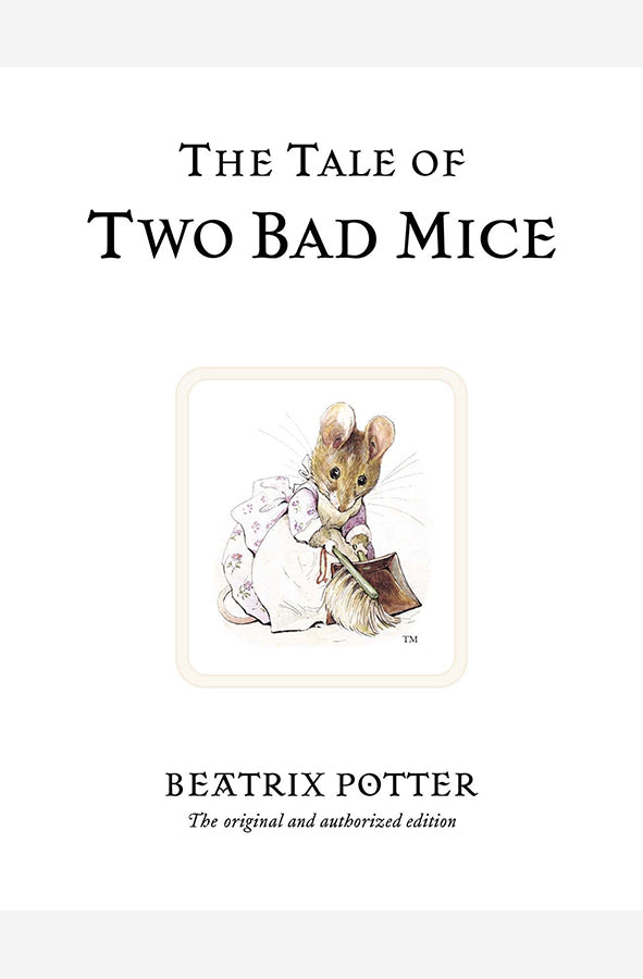 Book cover of The Tale of Two Bad Mice by Beatrix Potter at Wild and the Sage, Galle, Sri Lanka