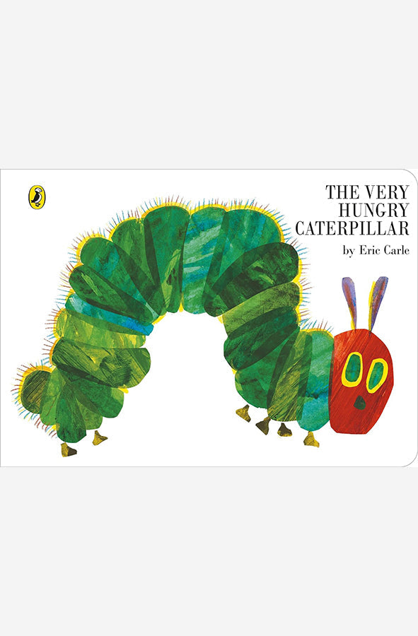 Book cover of The Very Hungry Caterpillar by Eric Carle at Wild and the Sage, Galle, Sri Lanka