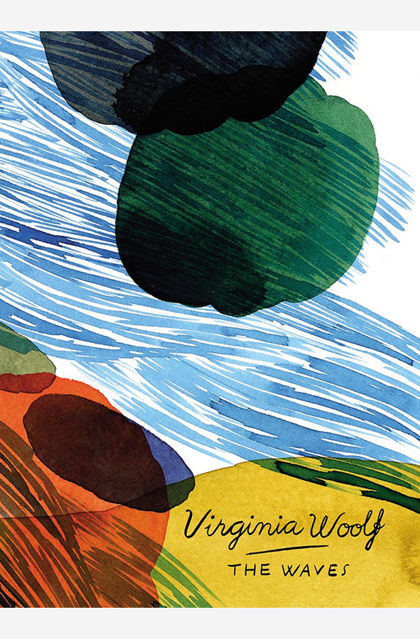 Book cover of The Waves by Virginia Woolf at Wild and the Sage, Galle, Sri Lanka