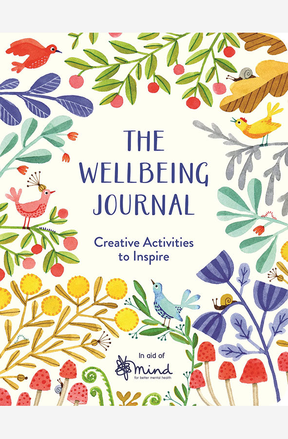 Book cover of The Wellbeing Journal by Michael O'Mara Books at Wild and the Sage, Galle, Sri Lanka
