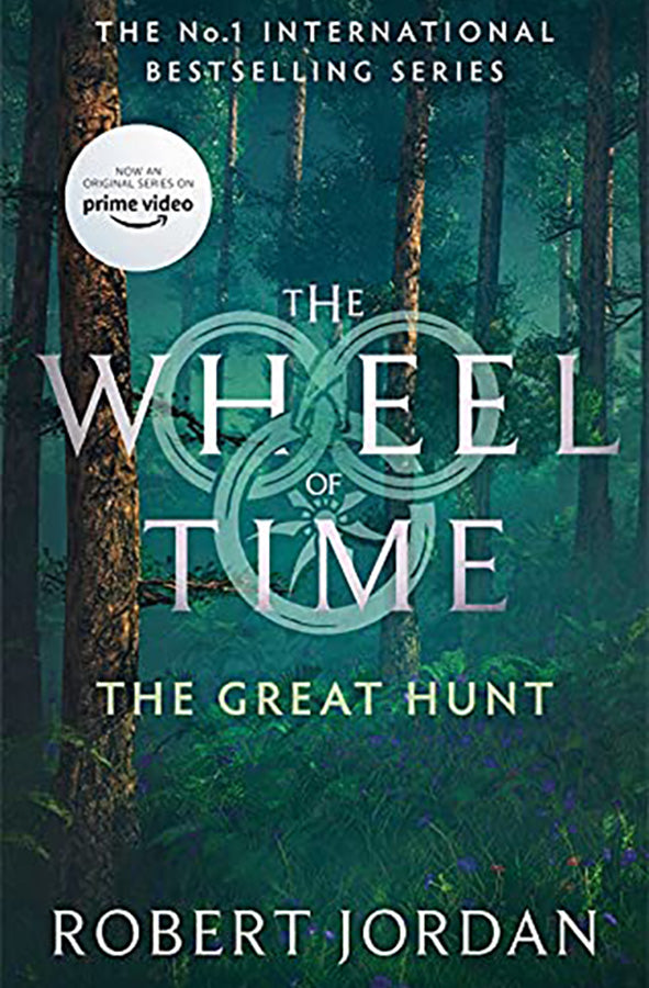 Book cover of The Wheel of Time: The Great Hunt by Robert Jordan at Wild and the Sage, Galle, Sri Lanka