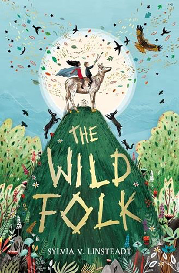 Book cover of The Wild Folk by Sylvia Linsteadt at Wild and the Sage, Galle, Sri Lanka