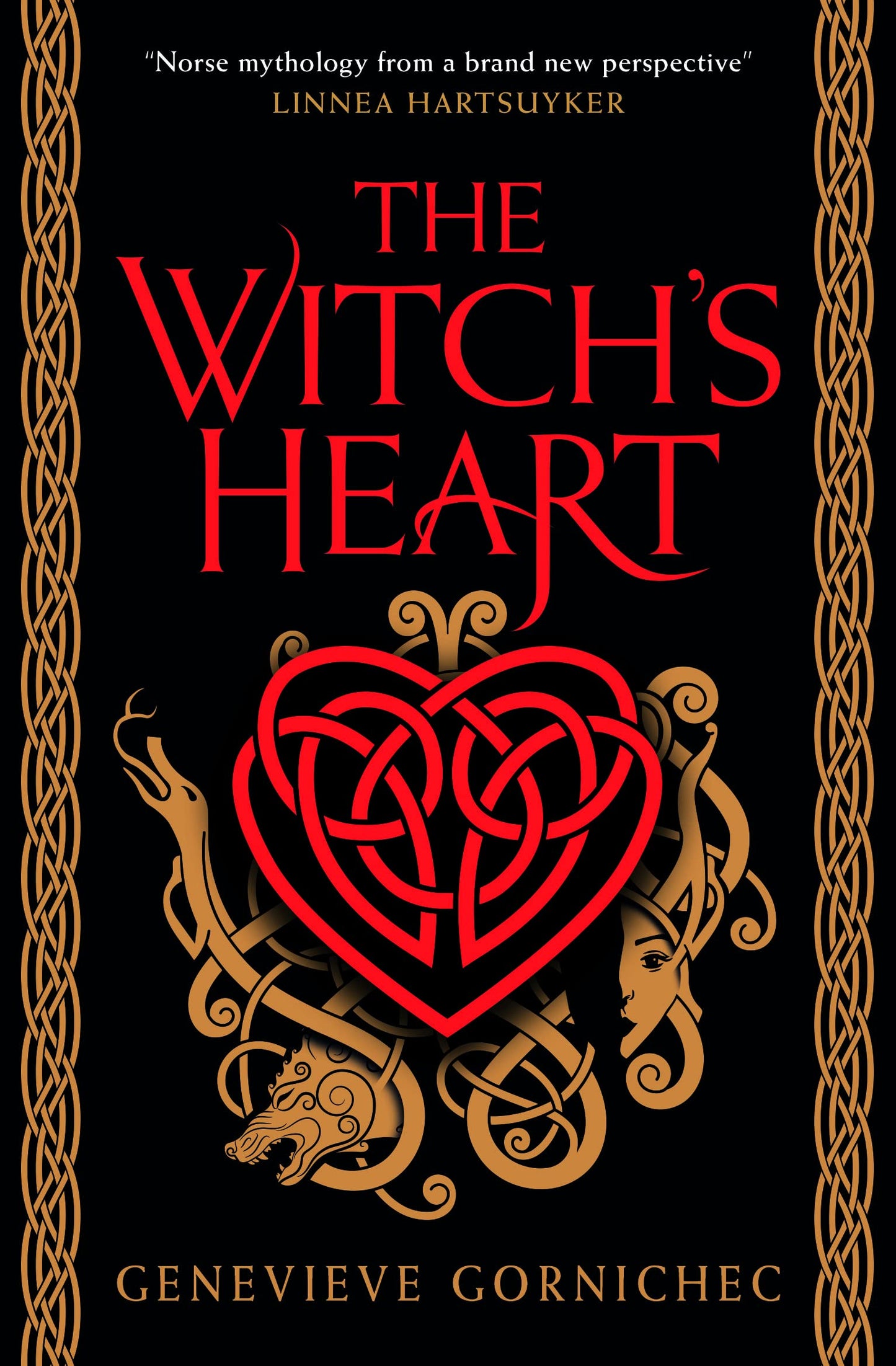 Book cover of The Witch's Heart by Genevieve Gornichec at Wild and the Sage, Galle, Sri Lanka