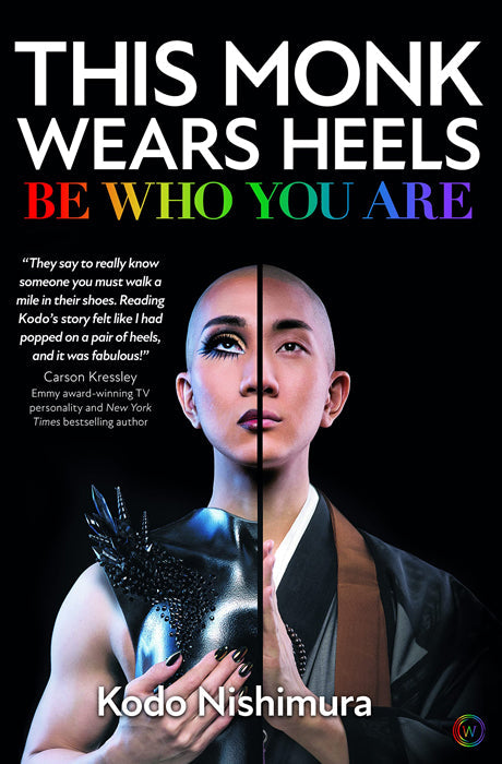 Book cover of This Monk Wears Heels by Kodo Nishimura at Wild and the Sage, Galle, Sri Lanka