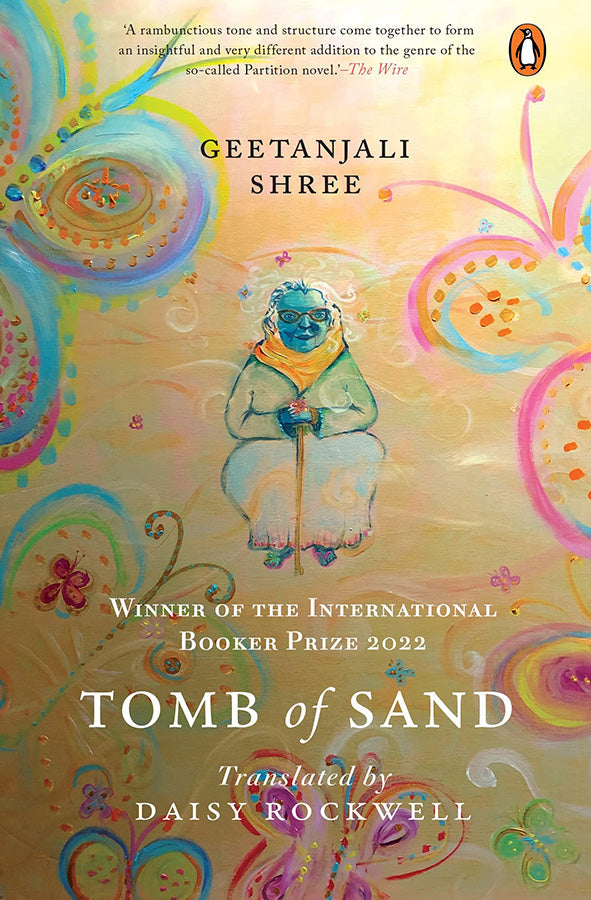 Book cover of Tomb of Sand: Indian Edition by Geetanjali Shree at Wild and the Sage, Galle, Sri Lanka