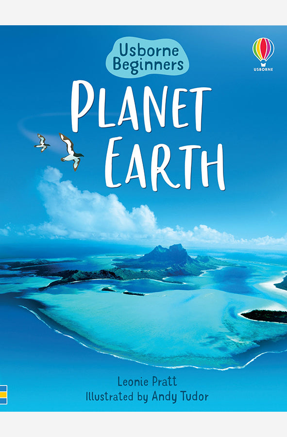 Book cover of Usborne Beginners: Planet Earth by Leonie Pratt at Wild and the Sage, Galle, Sri Lanka