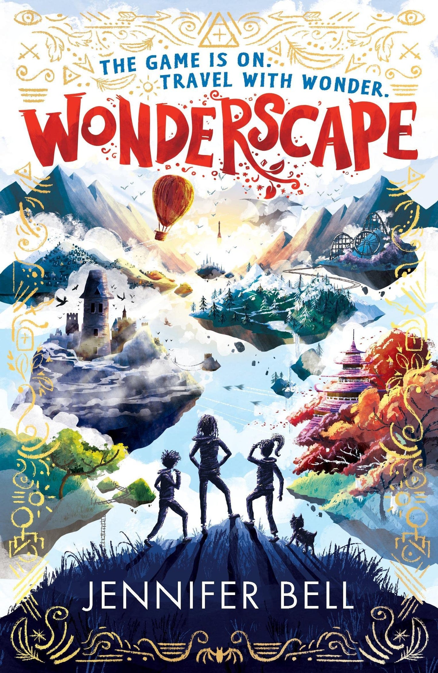 Book cover of Wonderscape by Jennifer Bell at Wild and the Sage, Galle, Sri Lanka
