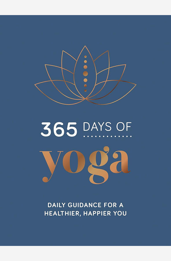 Book cover of 365 Days of Yoga: Daily Guidance for a Healthier, Happier You by Summersdale Publishers at Wild and the Sage, Galle, Sri Lanka