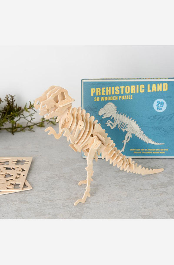 3D wooden puzzle - Tyrannosaurus | Wild and the Sage
