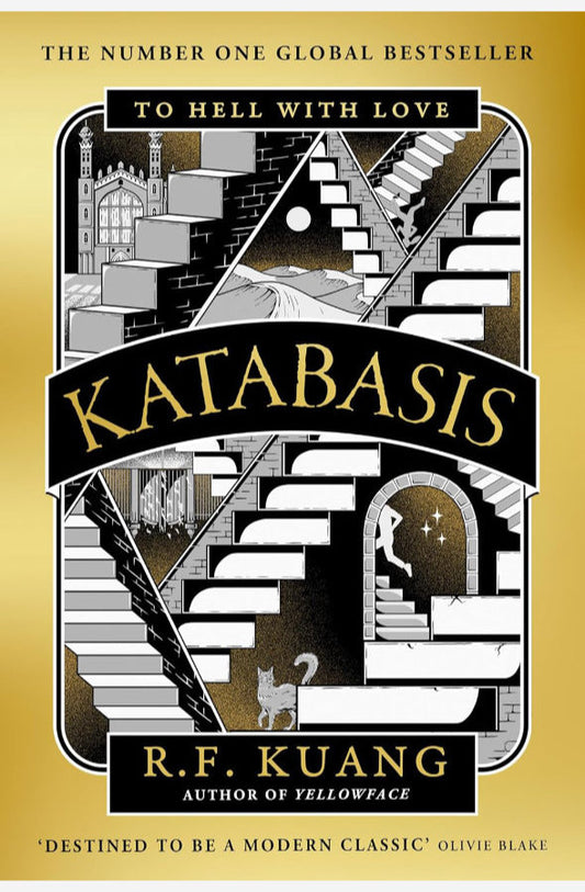 Book cover of Katabasis by RF Kuang at Wild and the Sage, Galle, Sri Lanka