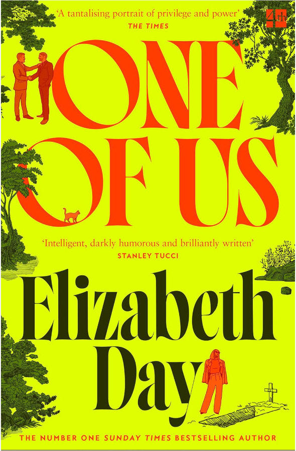 Book cover of One of Us by Elizabeth Day at Wild and the Sage, Galle, Sri Lanka