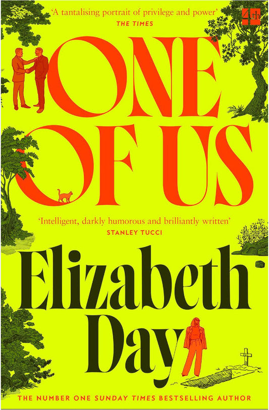 Book cover of One of Us by Elizabeth Day at Wild and the Sage, Galle, Sri Lanka