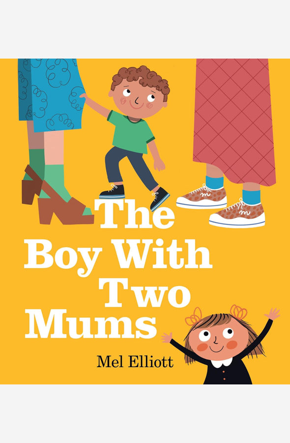 Book cover of The Boy With Two Mums by Mel Elliott at Wild and the Sage, Galle, Sri Lanka