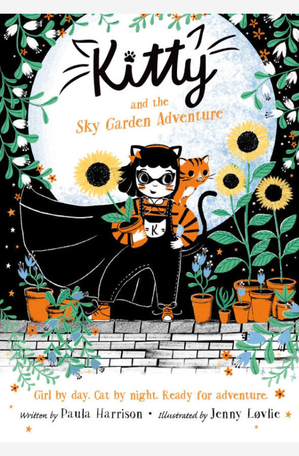 Book cover of Kitty and the Sky Garden Adventure by Paula Harrison at Wild and the Sage, Galle, Sri Lanka