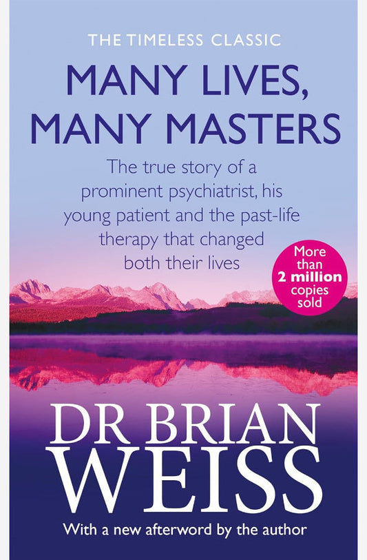Book cover of Hachette India Many Lives Many Masters by Dr Brian Weiss at Wild and the Sage, Galle, Sri Lanka