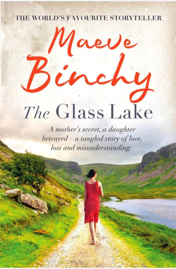 Book cover of The Glass Lake by Maeve Binchy at Wild and the Sage, Galle, Sri Lanka