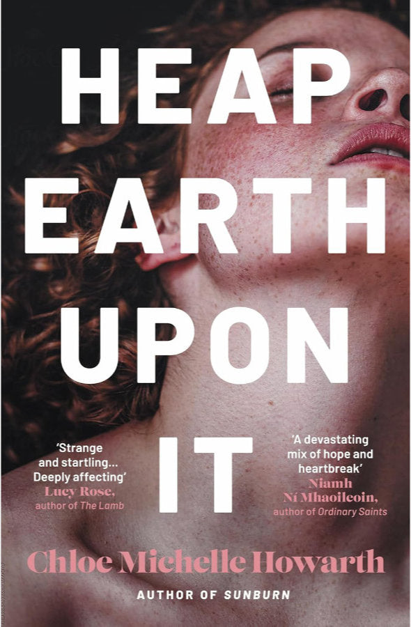 Book cover of Heap Earth Upon It by Chloe Michelle Howarth at Wild and the Sage, Galle, Sri Lanka