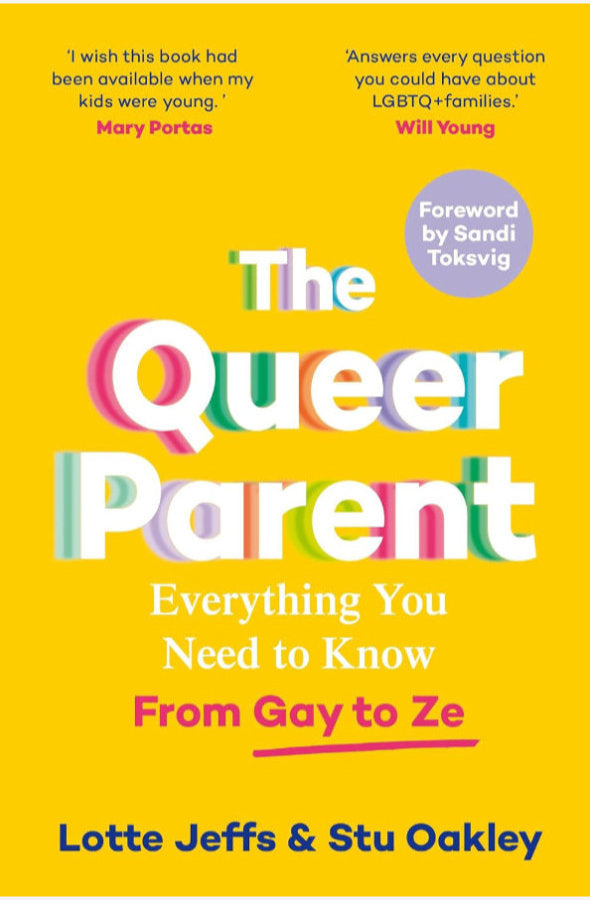 Book cover of The Queer Parent by Lotte Jeffs at Wild and the Sage, Galle, Sri Lanka
