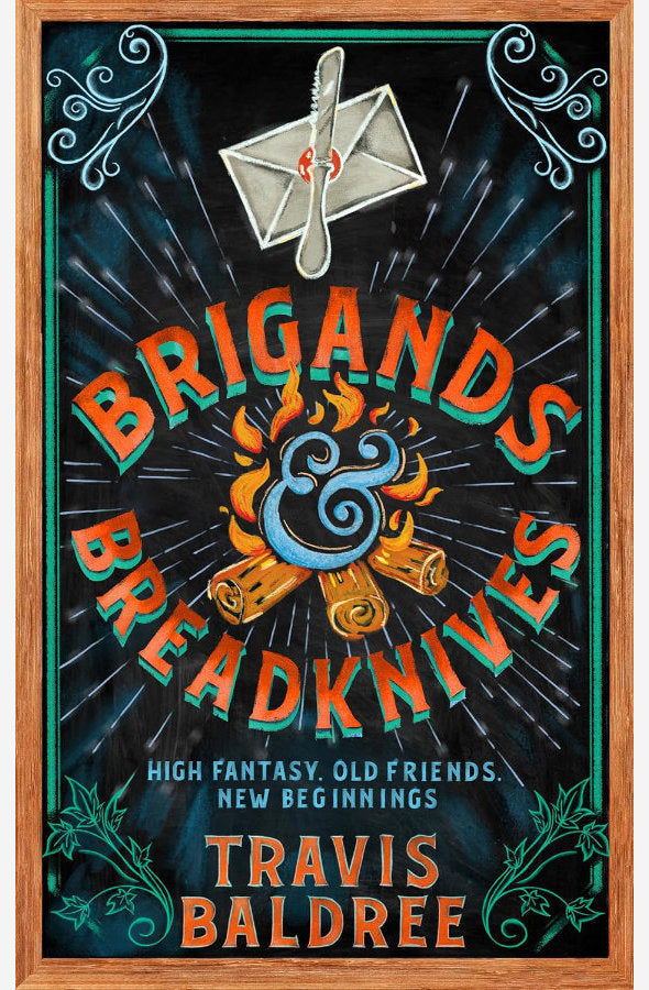 Book cover of Brigands & Breadknives by Travis Baldree at Wild and the Sage, Galle, Sri Lanka