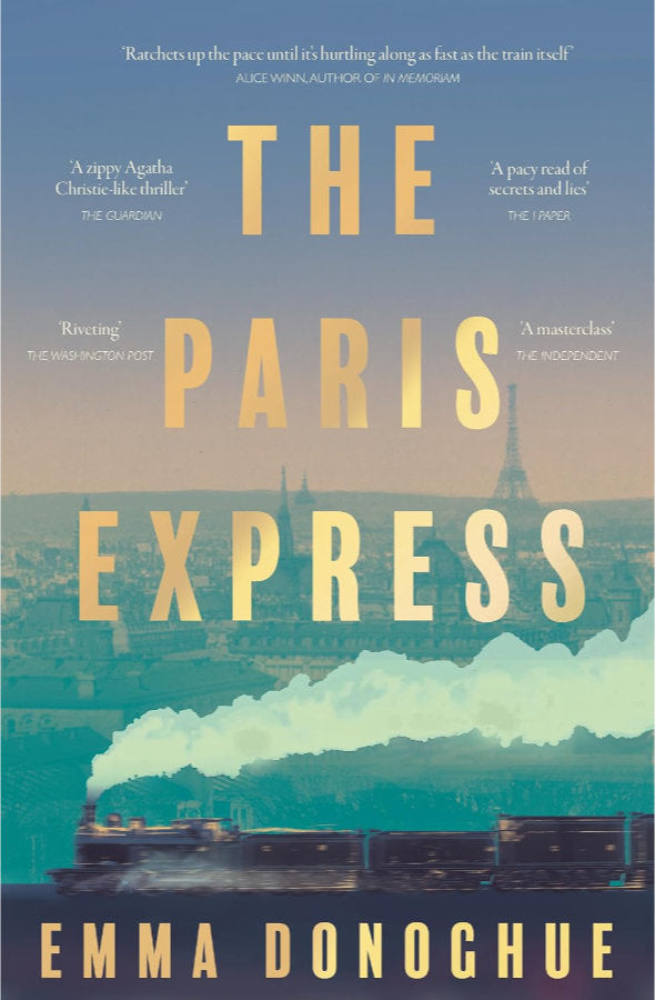 Book cover of The Paris Express by Emma Donoghue at Wild and the Sage, Galle, Sri Lanka
