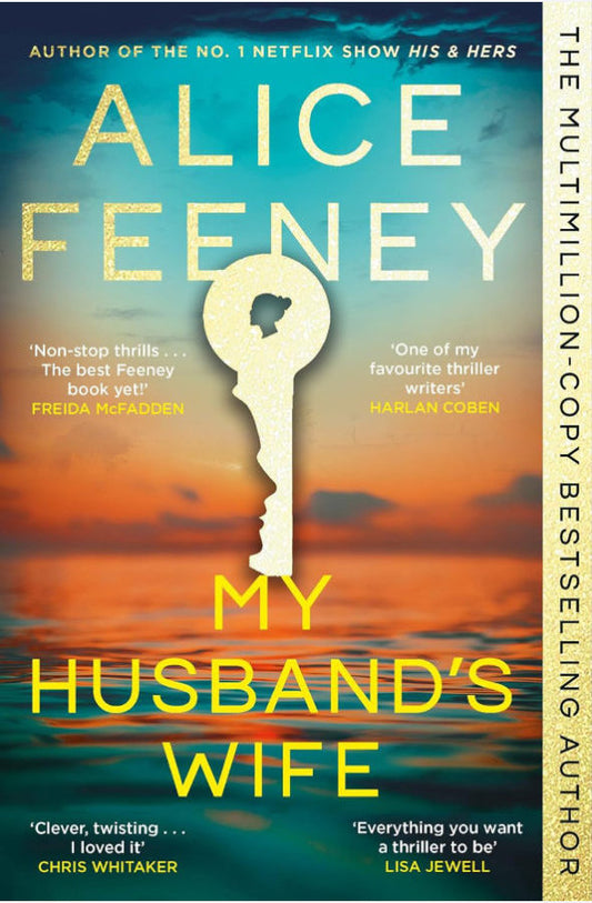 Book cover of My Husband's Wife by Alice Feeney at Wild and the Sage, Galle, Sri Lanka