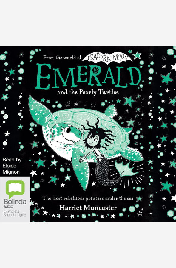 Book cover of Emerald and the Pearly Turtles by Harriet Muncaster at Wild and the Sage, Galle, Sri Lanka
