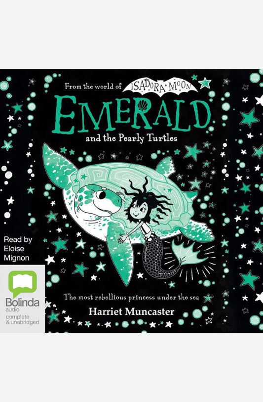 Book cover of Emerald and the Pearly Turtles by Harriet Muncaster at Wild and the Sage, Galle, Sri Lanka