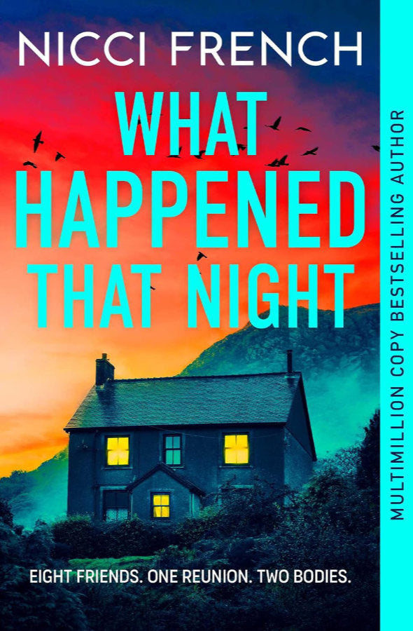 Book cover of What Happened that Night by Nicci French at Wild and the Sage, Galle, Sri Lanka