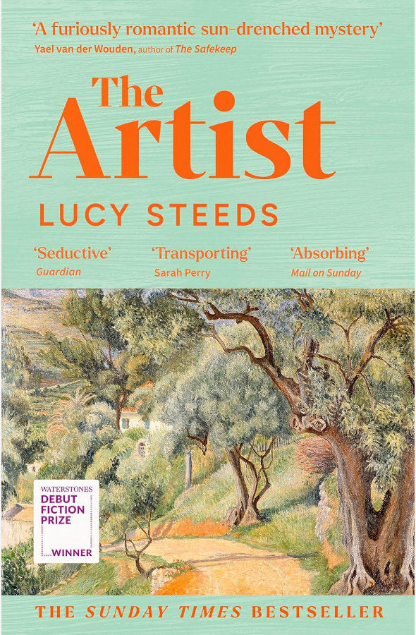 Book cover of The Artist by Lucy Steeds at Wild and the Sage, Galle, Sri Lanka