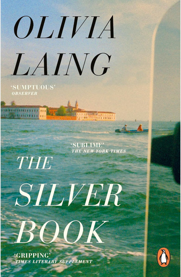 Book cover of The Silver Book by Olivia Laing at Wild and the Sage, Galle, Sri Lanka