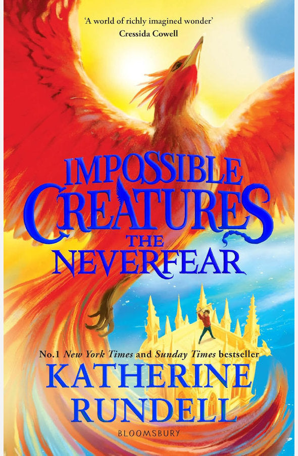 Book cover of The Neverfear by Katherine Rundell at Wild and the Sage, Galle, Sri Lanka