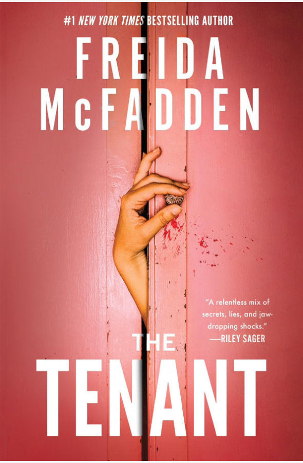 Book cover of The Tenant by Freida McFadden at Wild and the Sage, Galle, Sri Lanka