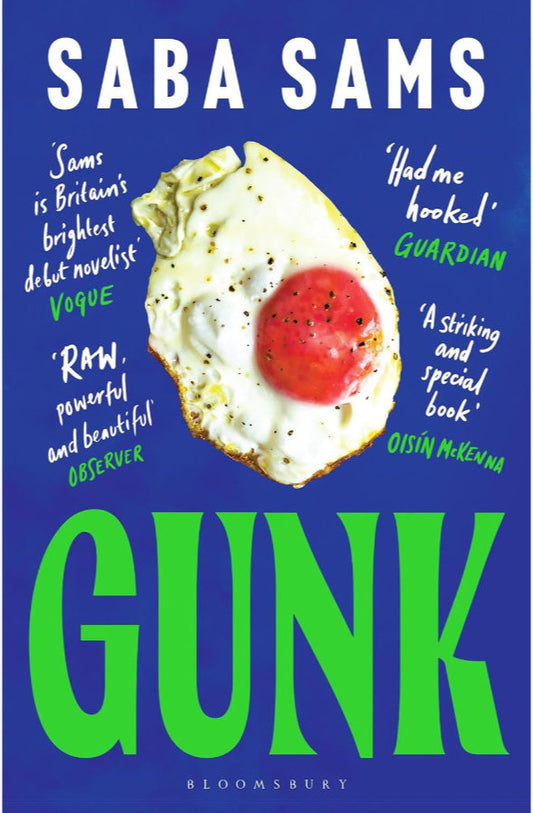 Book cover of Gunk by Saba Sams at Wild and the Sage, Galle, Sri Lanka