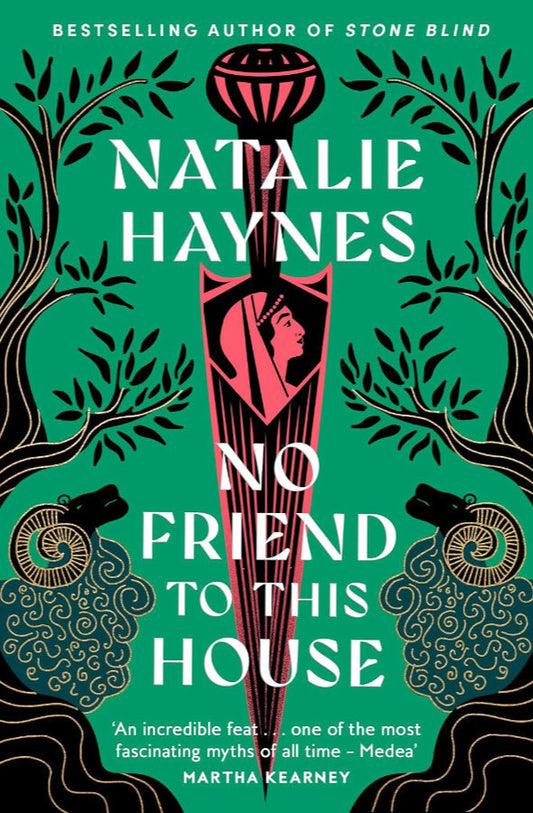 Book cover of No Friend to This House by Natalie Haynes at Wild and the Sage, Galle, Sri Lanka