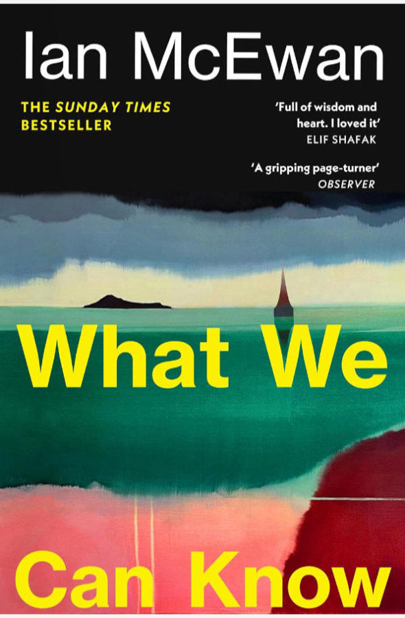 Book cover of What We Can Know by Ian McEwan at Wild and the Sage, Galle, Sri Lanka