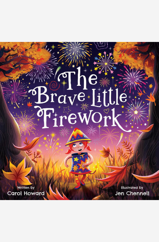 Book cover of The Brave Little Firework by Carol Howard at Wild and the Sage, Galle, Sri Lanka