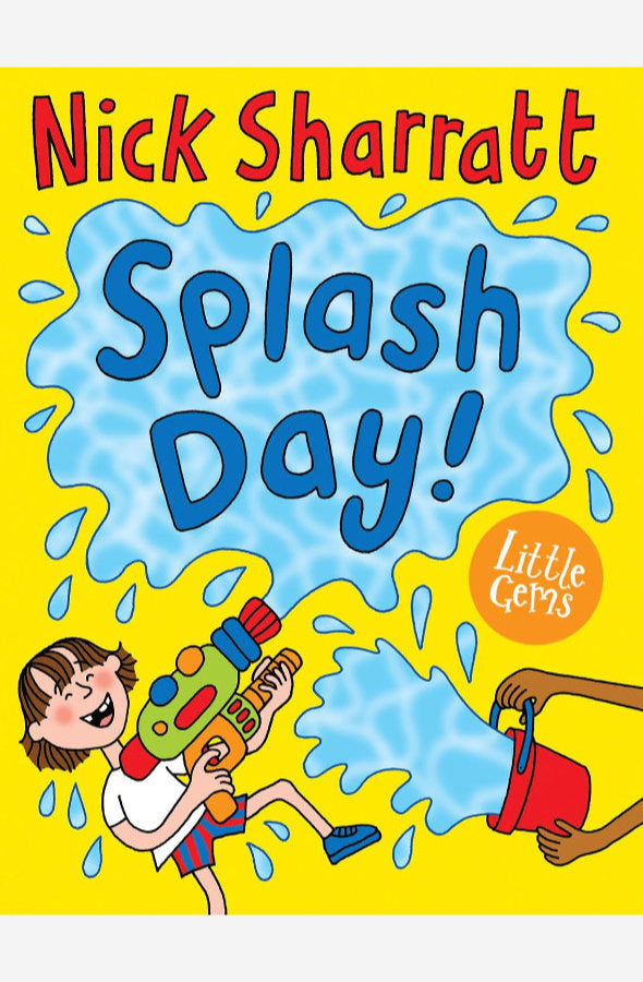 Book cover of Splash Day by Nick Sharratt at Wild and the Sage, Galle, Sri Lanka