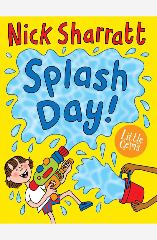 Book cover of Splash Day by Nick Sharratt at Wild and the Sage, Galle, Sri Lanka