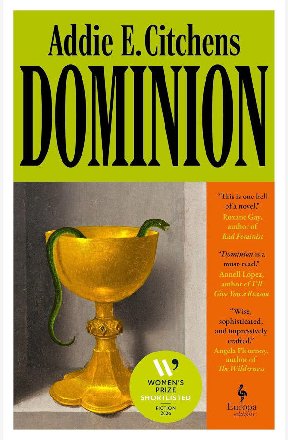Book cover of Dominion by Addie E Citchens at Wild and the Sage, Galle, Sri Lanka