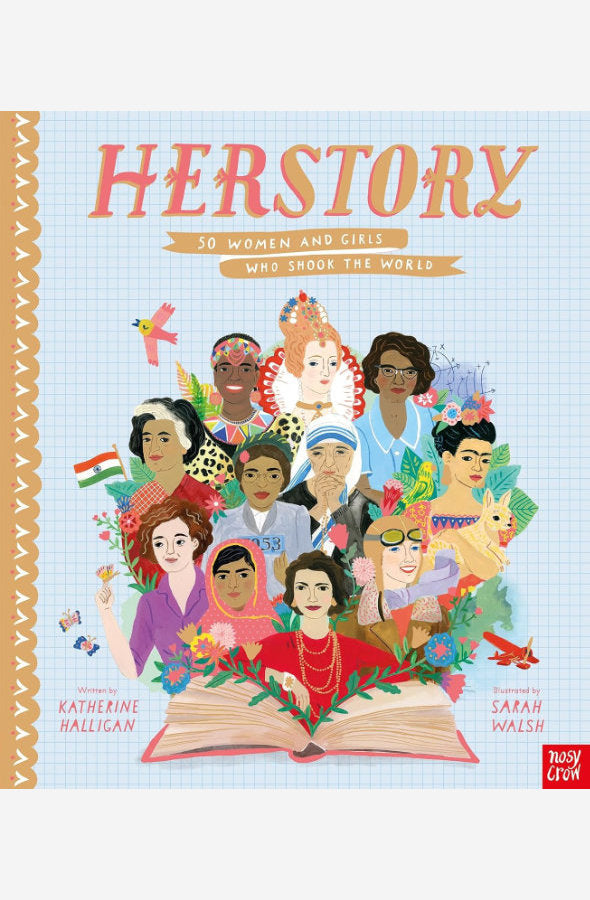 Book cover of HerStory by Katherine Halligan at Wild and the Sage, Galle, Sri Lanka
