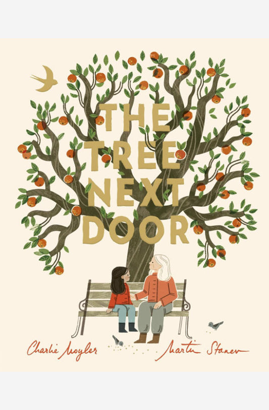 Book cover of The Tree Next Door by Charlie Moyles at Wild and the Sage, Galle, Sri Lanka